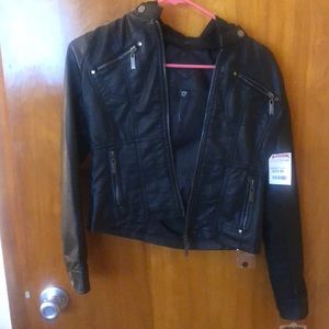 Vegan Leather Jacket